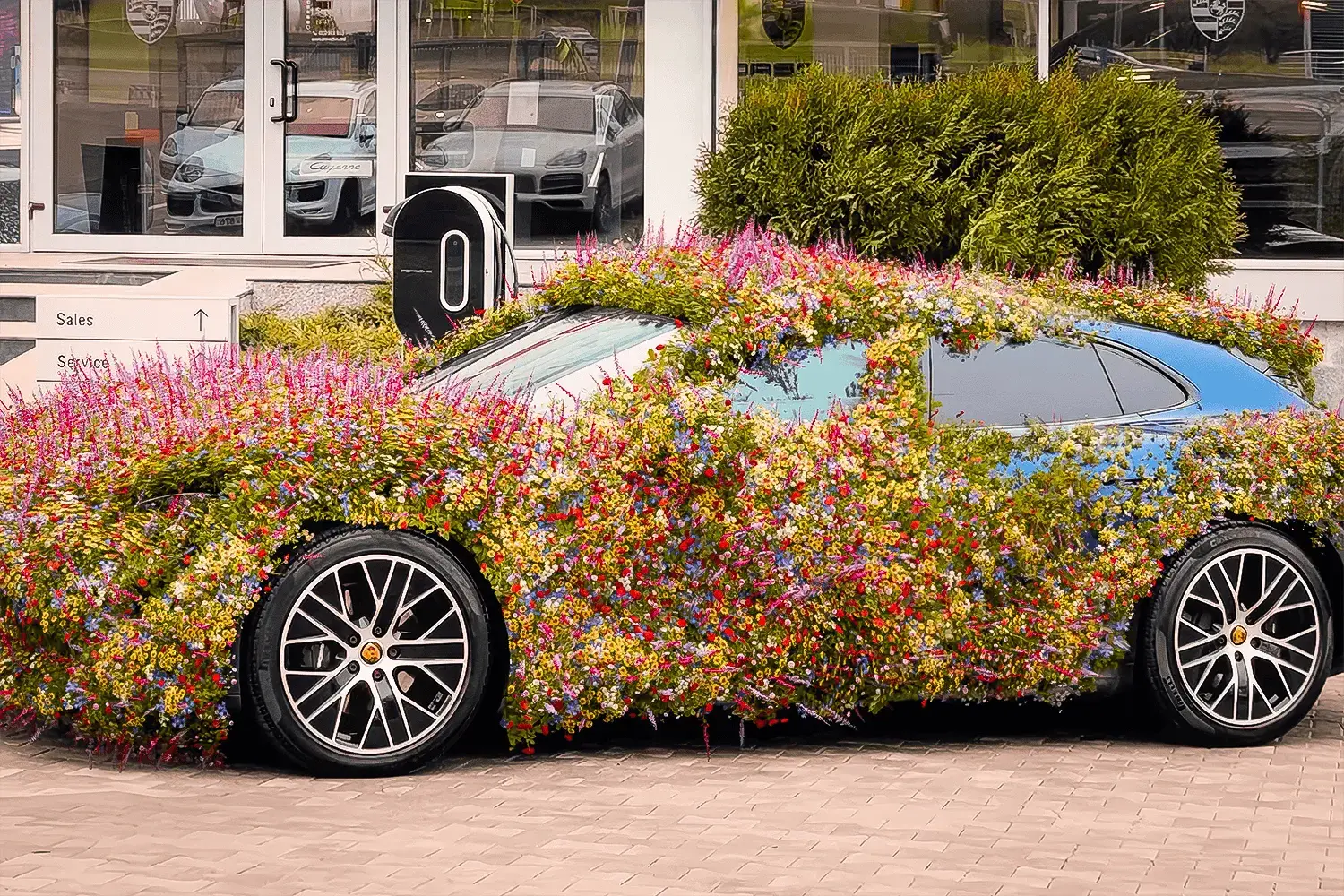 Porsche: Blooming Taycan (Concept)